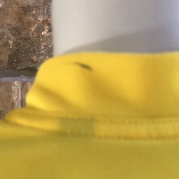 Performance 1/2 Zip Cycling Biking Tank with Pockets Yellow Women's Size Small - Picture 5 of 8